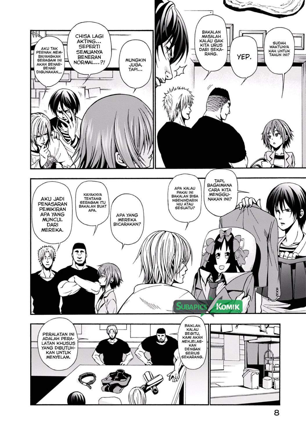 Grand Blue chapter 5 halaman 8