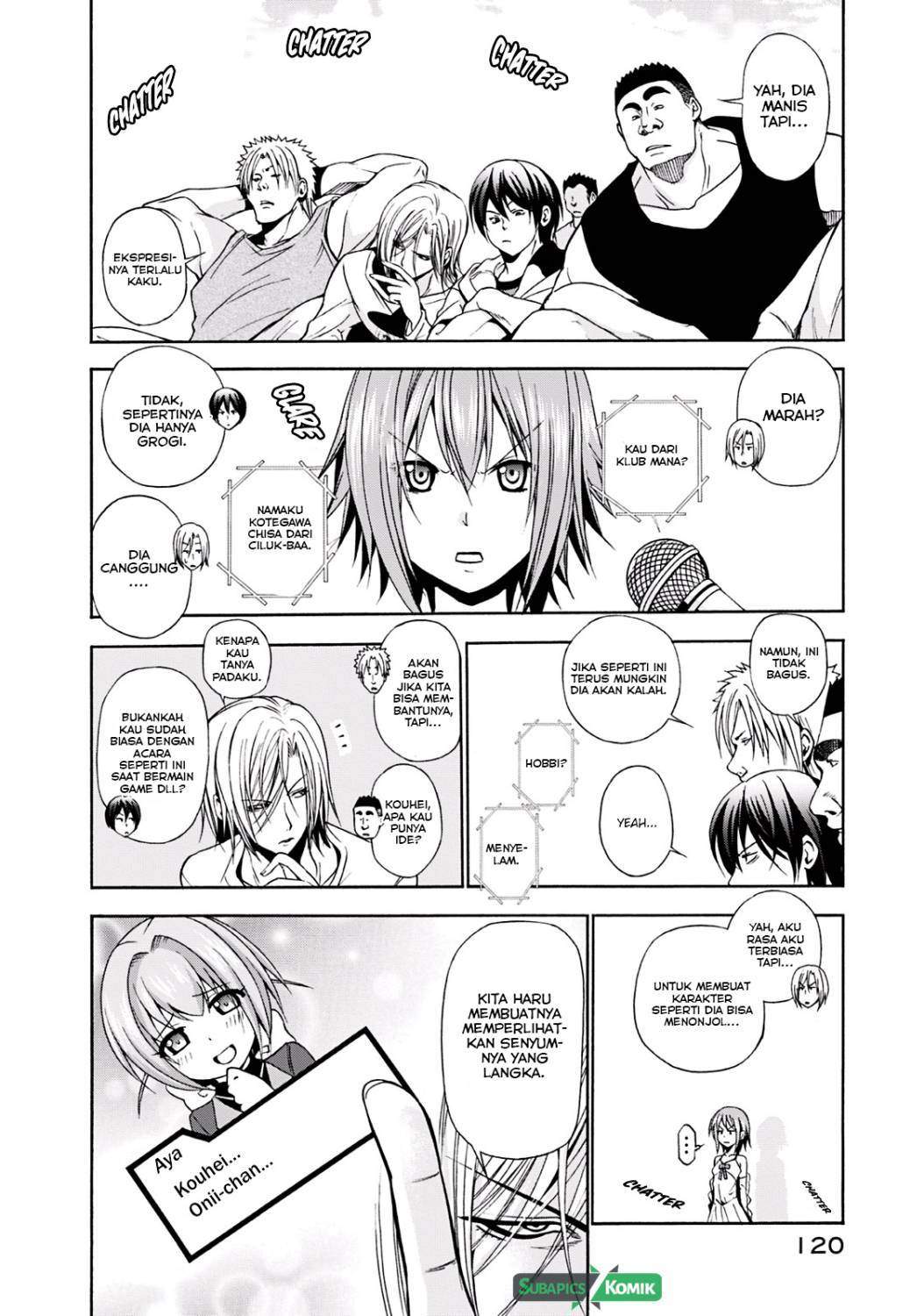 Grand Blue chapter 7 halaman 33