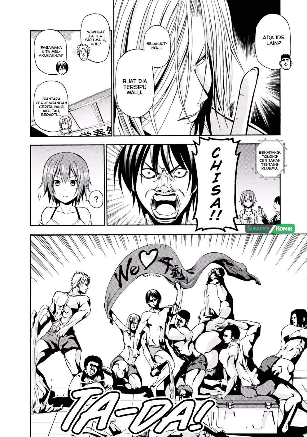 Grand Blue chapter 7 halaman 35