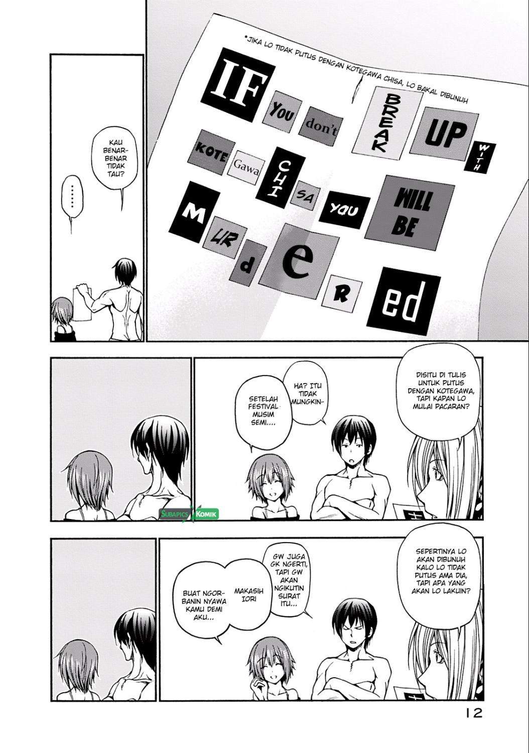 Grand Blue chapter 9 halaman 14