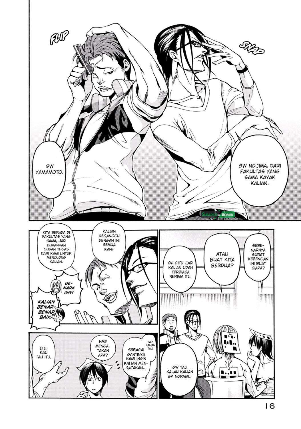 Grand Blue chapter 9 halaman 18