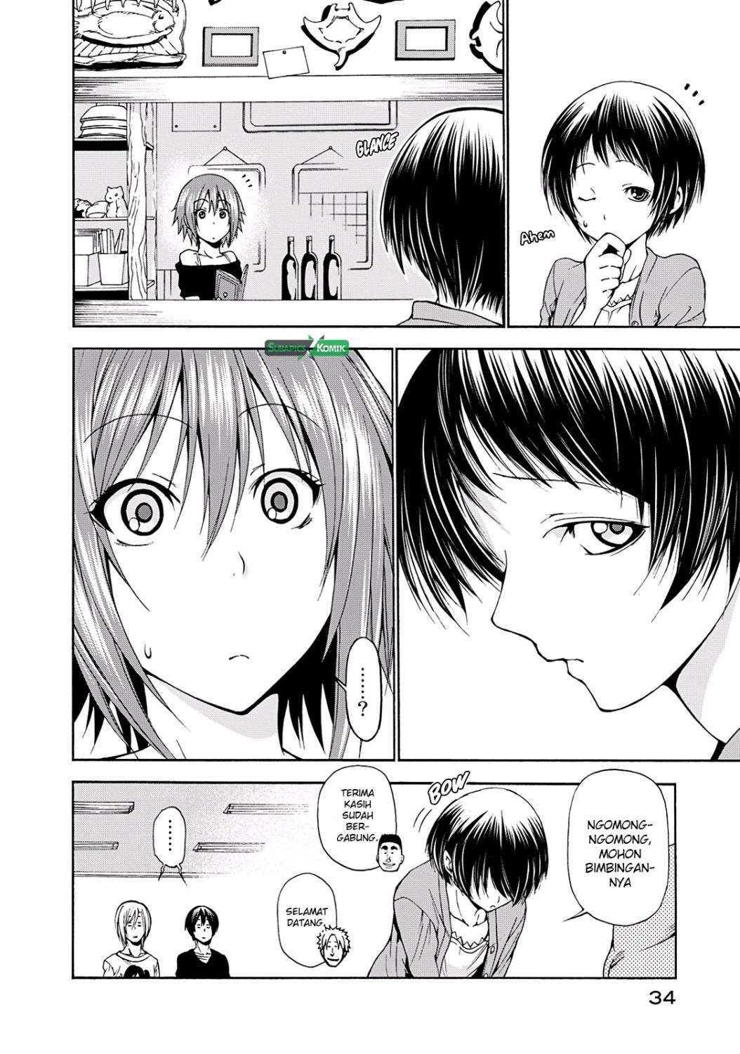 Grand Blue chapter 9 halaman 35