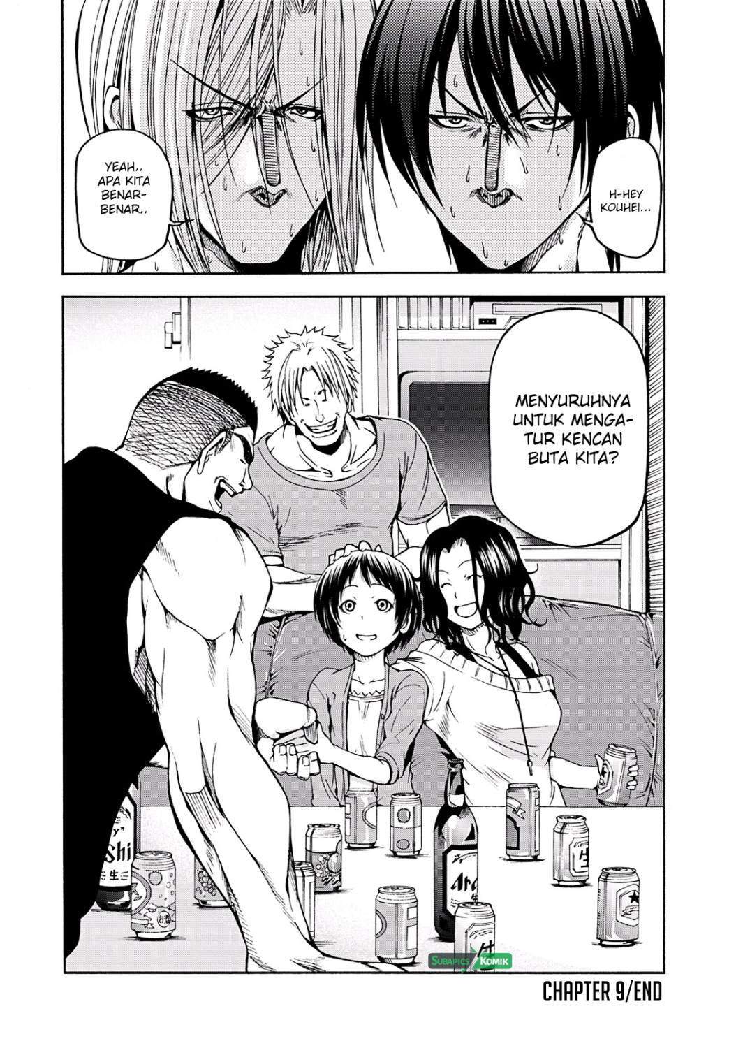 Grand Blue chapter 9 halaman 36