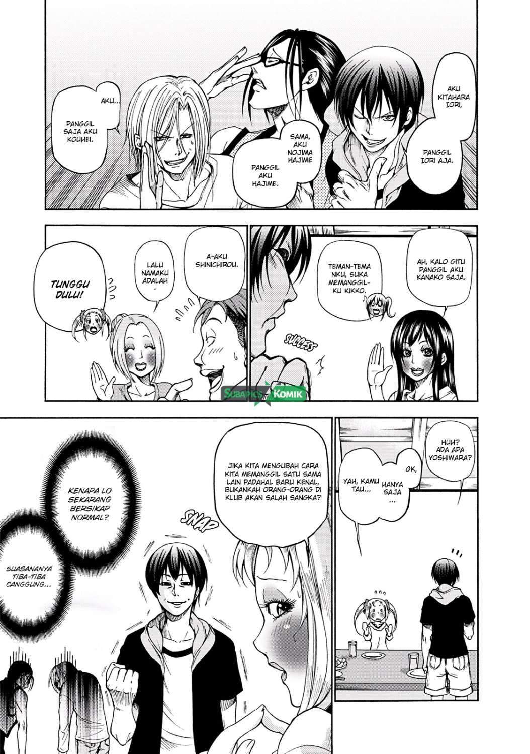 Grand Blue chapter 10 halaman 21