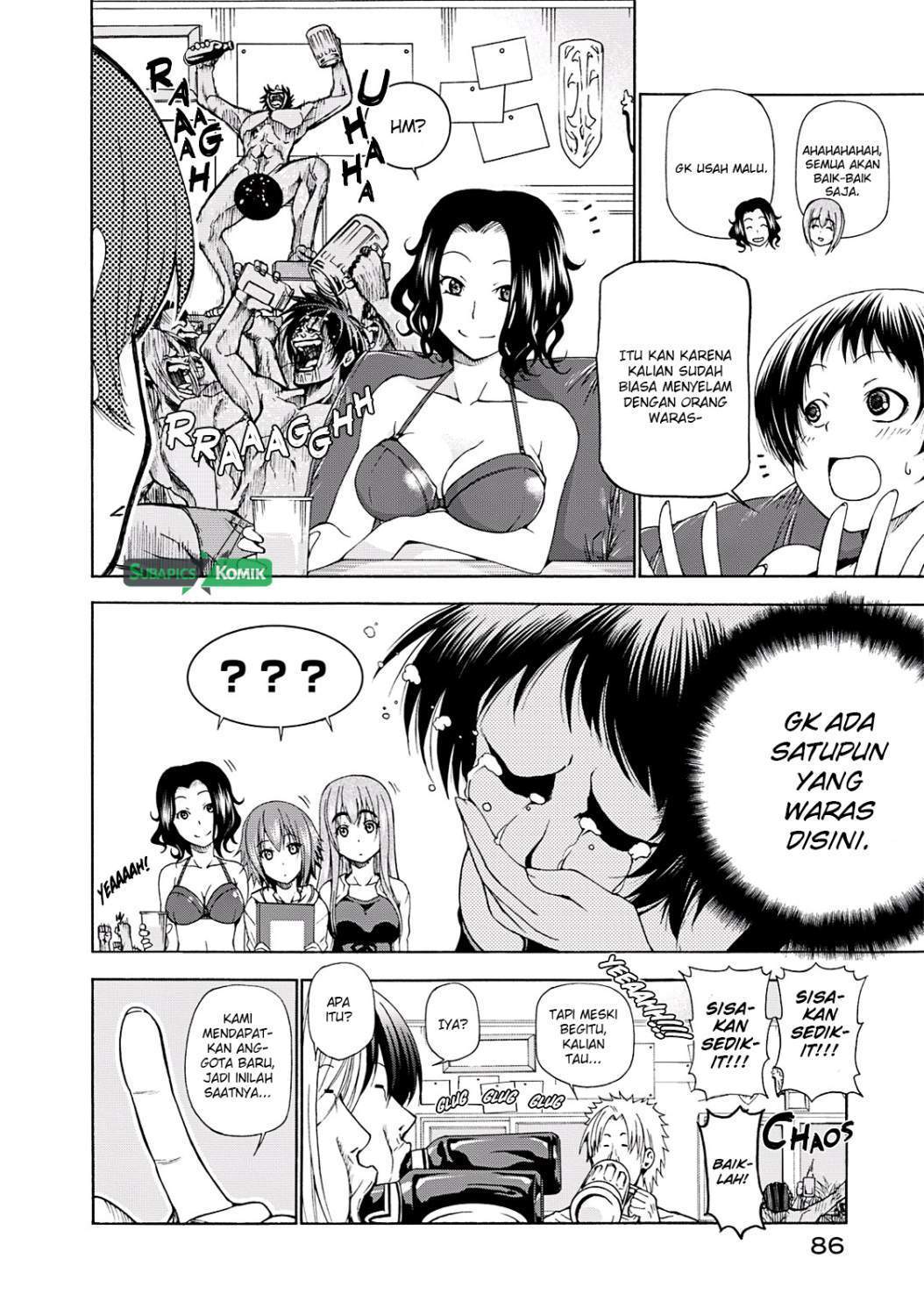 Grand Blue chapter 11 halaman 12