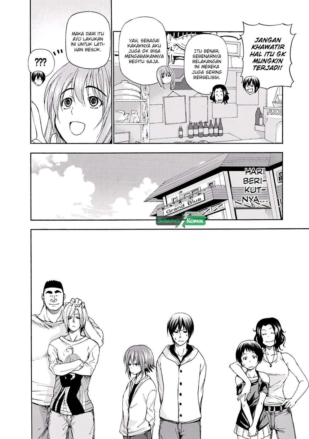 Grand Blue chapter 11 halaman 24