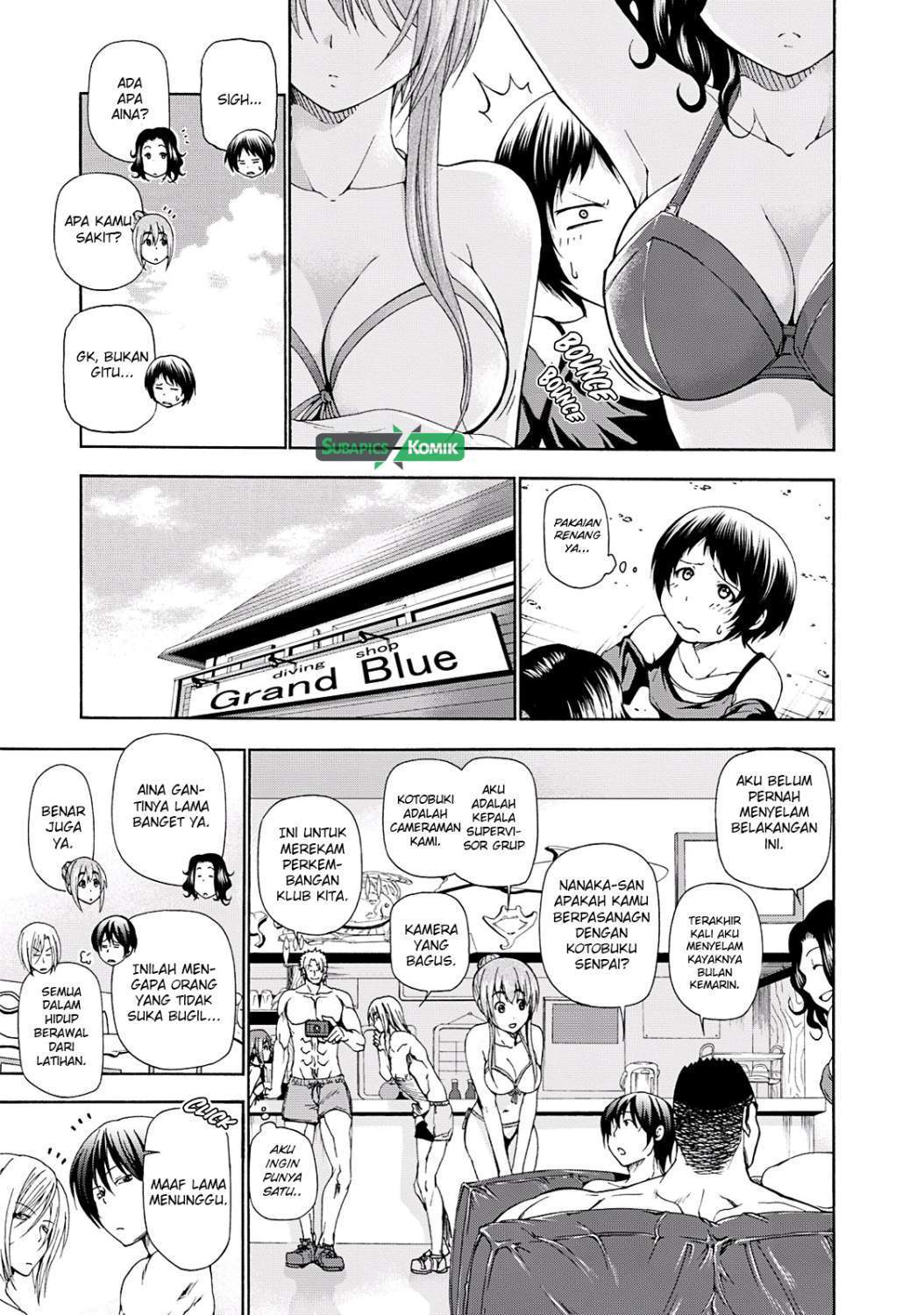 Grand Blue chapter 11 halaman 27
