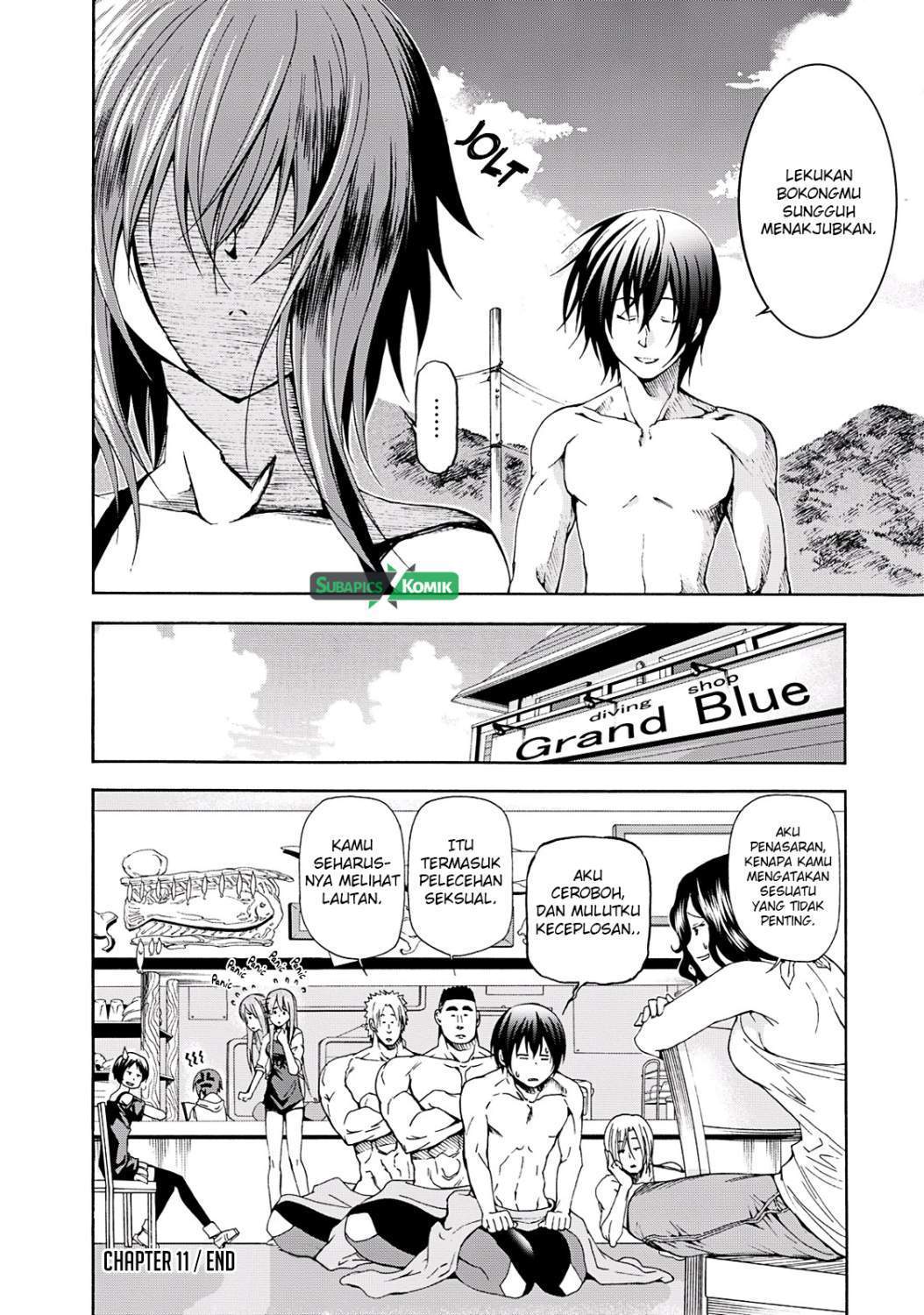 Grand Blue chapter 11 halaman 41