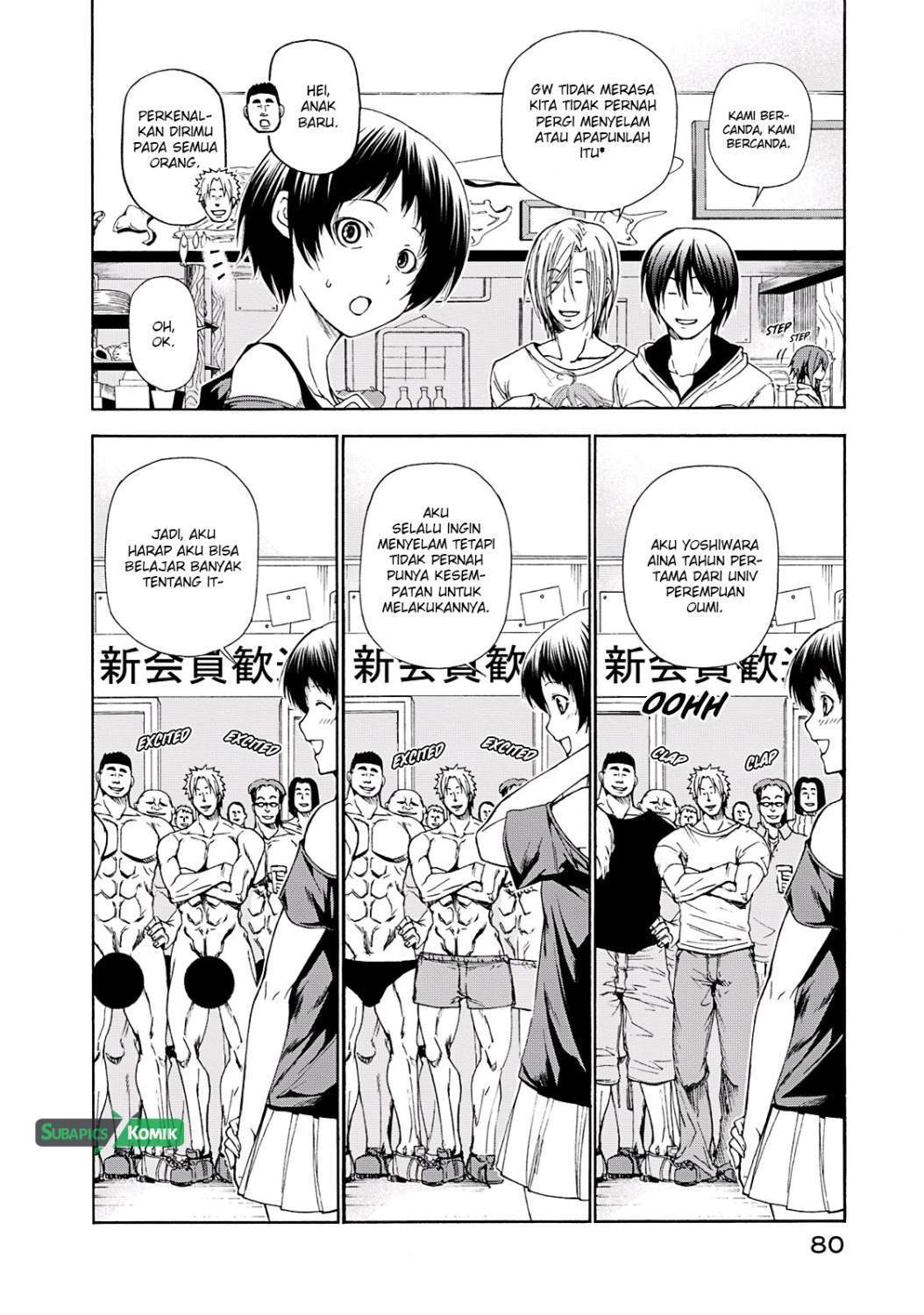 Grand Blue chapter 11 halaman 6