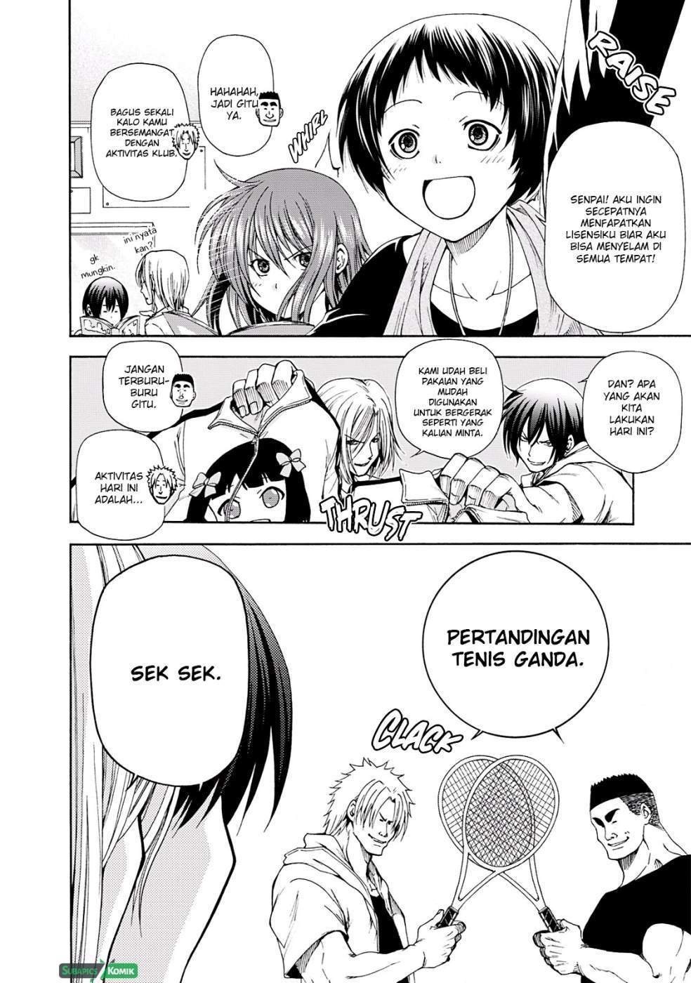 Grand Blue chapter 12 halaman 4