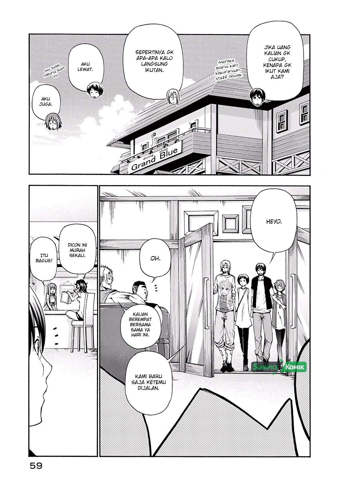 Grand Blue chapter 15 halaman 5