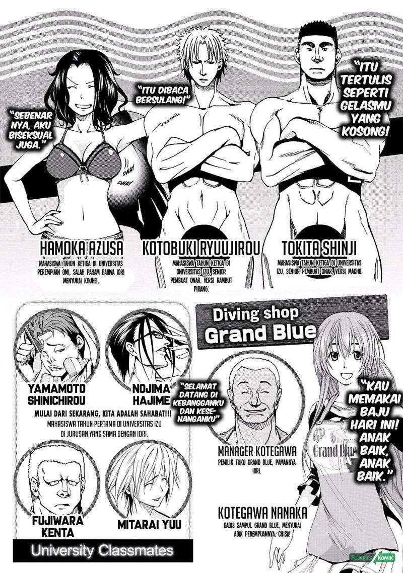 Grand Blue chapter 18 halaman 4