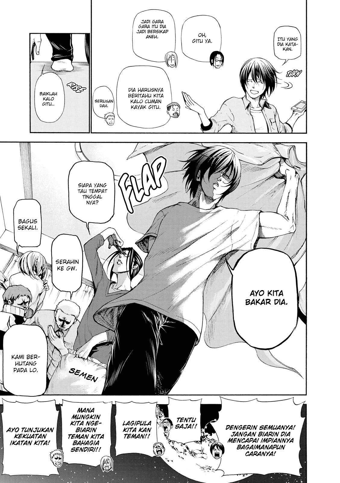 Grand Blue chapter 21.5 halaman 12