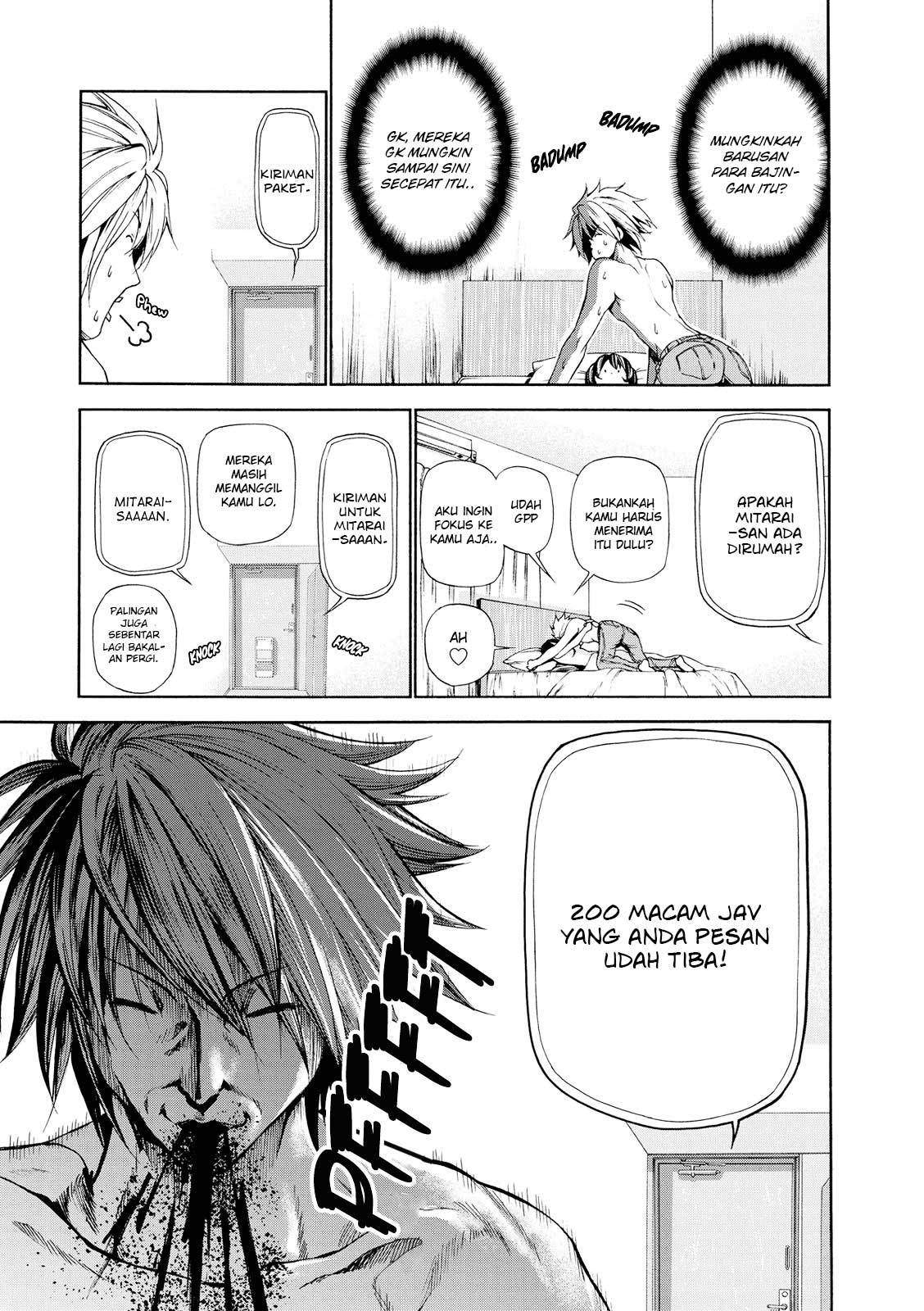 Grand Blue chapter 21.5 halaman 14