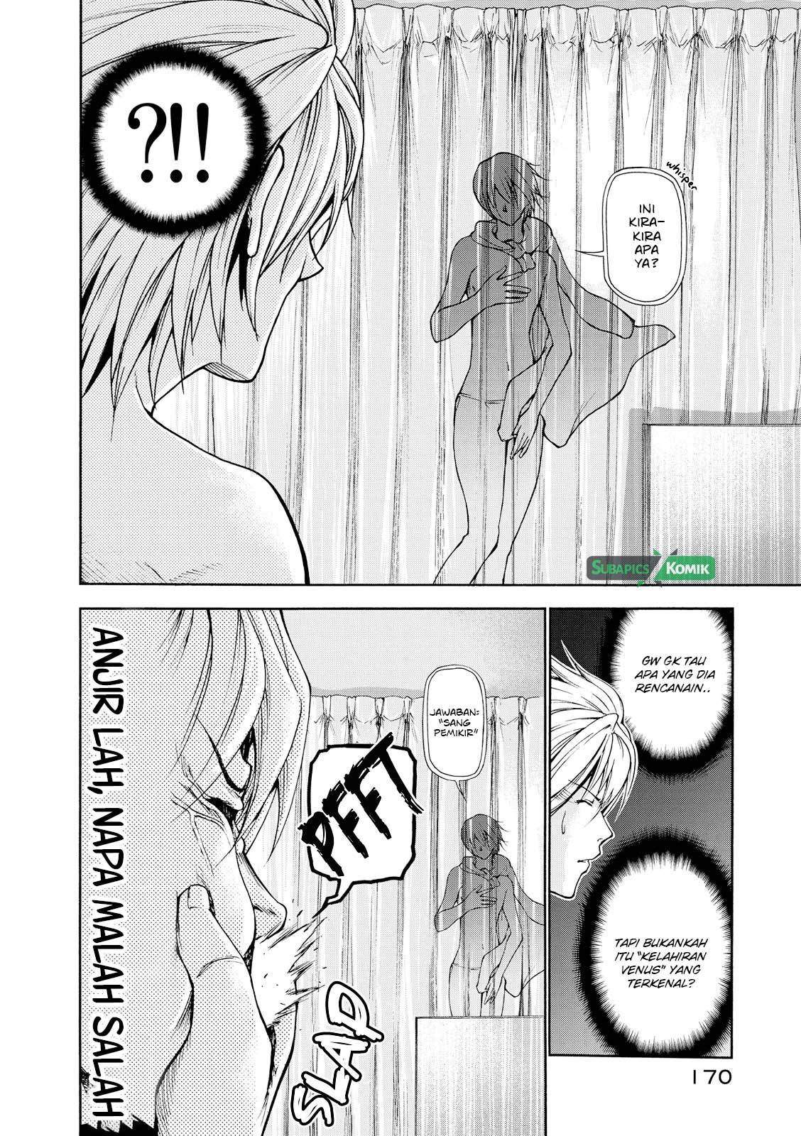 Grand Blue chapter 21.5 halaman 17