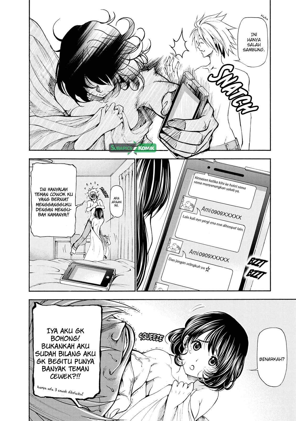 Grand Blue chapter 21.5 halaman 19