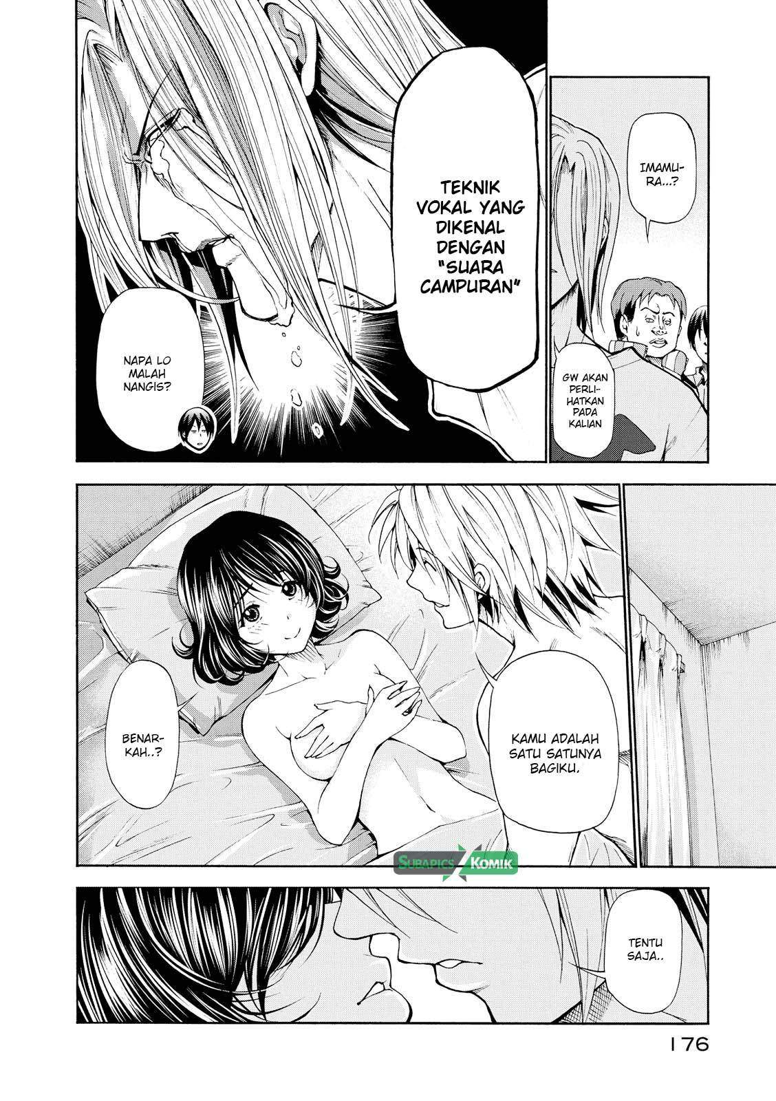 Grand Blue chapter 21.5 halaman 23