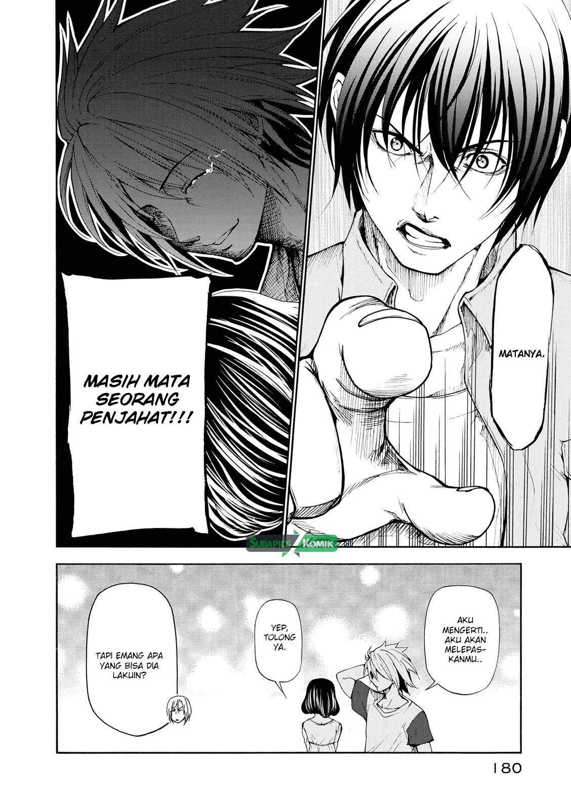 Grand Blue chapter 21.5 halaman 27