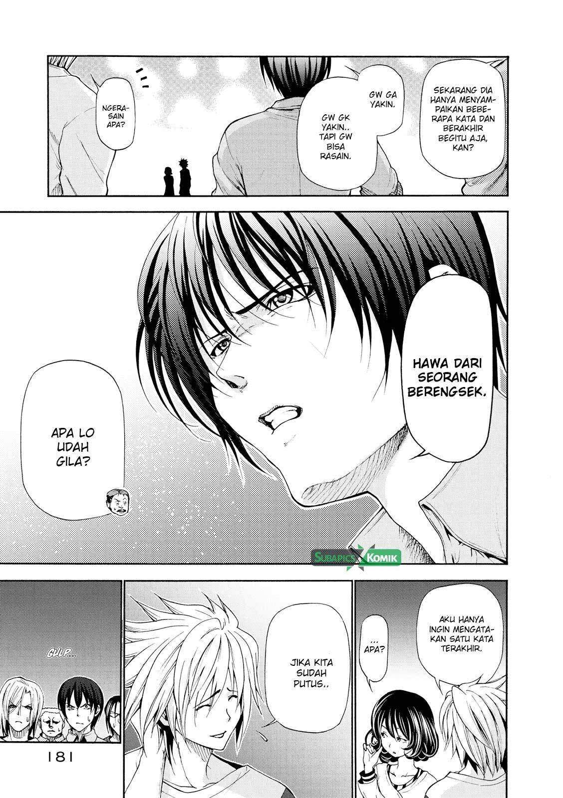 Grand Blue chapter 21.5 halaman 28