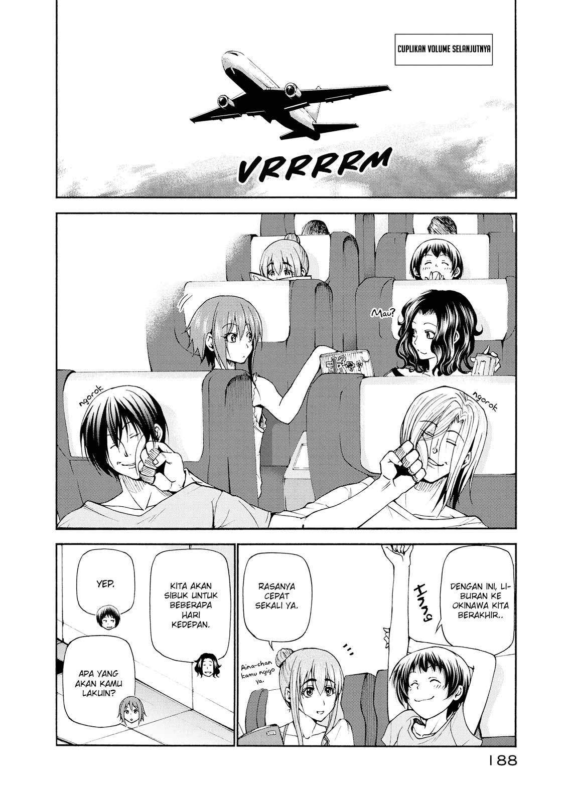 Grand Blue chapter 21.5 halaman 34