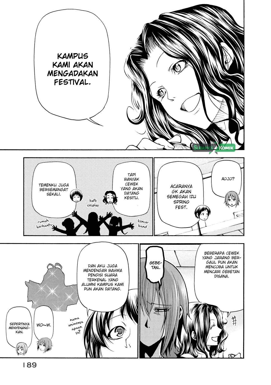 Grand Blue chapter 21.5 halaman 35