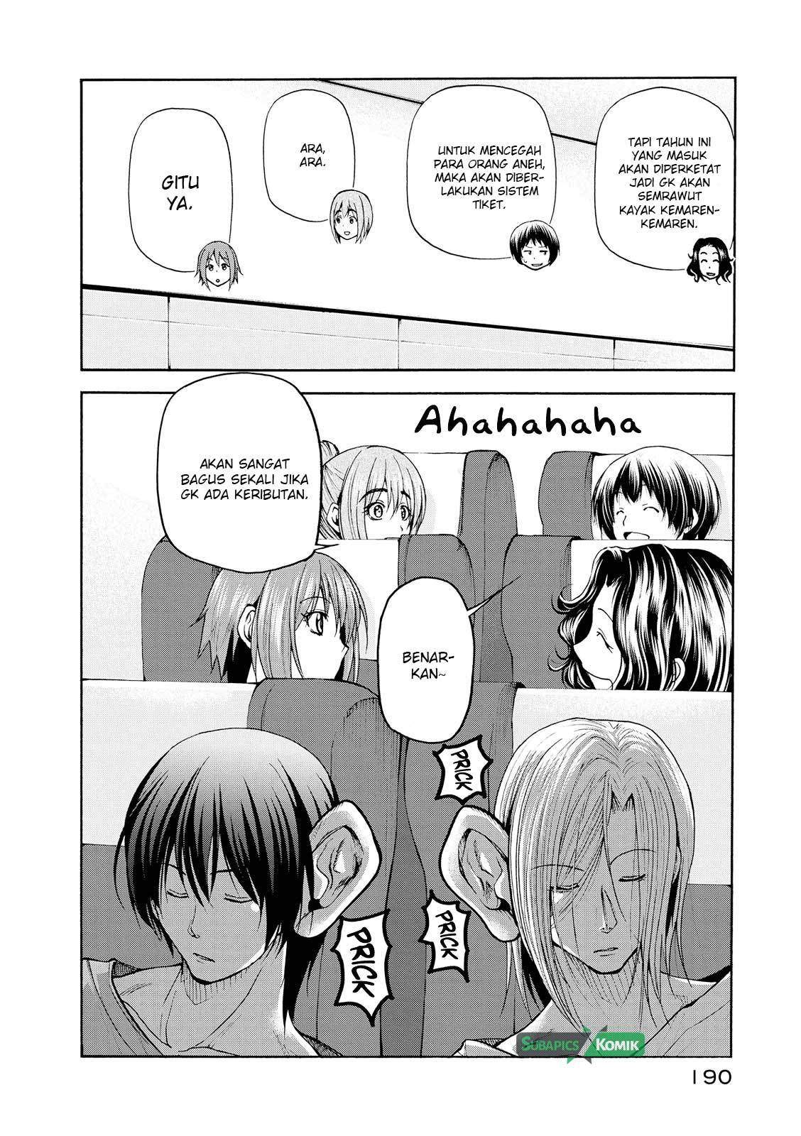 Grand Blue chapter 21.5 halaman 36