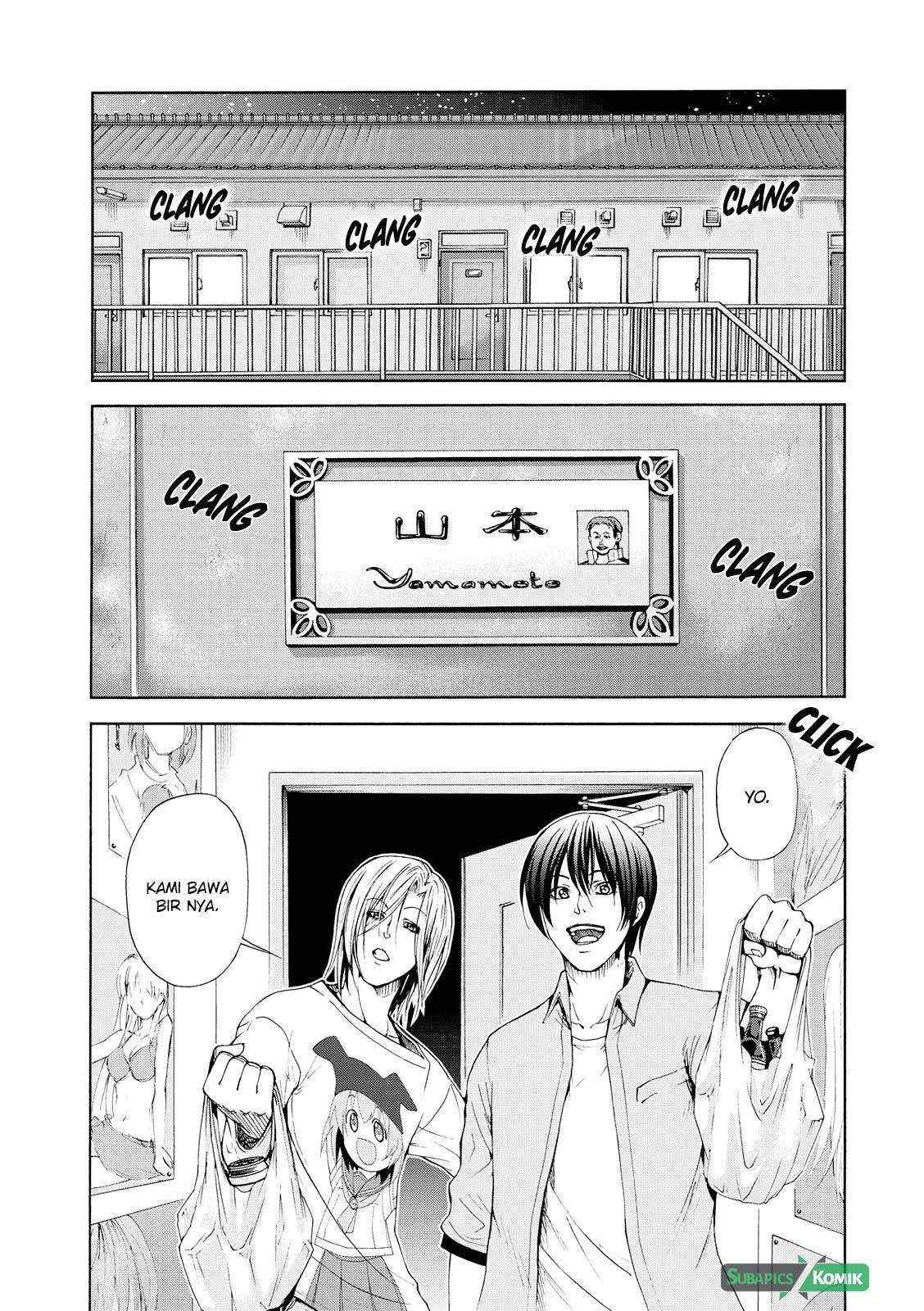 Grand Blue chapter 21.5 halaman 5