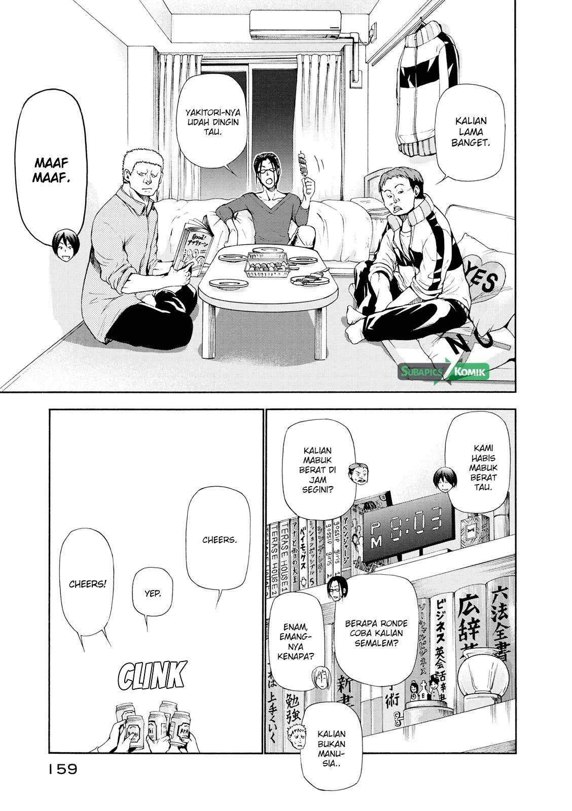 Grand Blue chapter 21.5 halaman 6