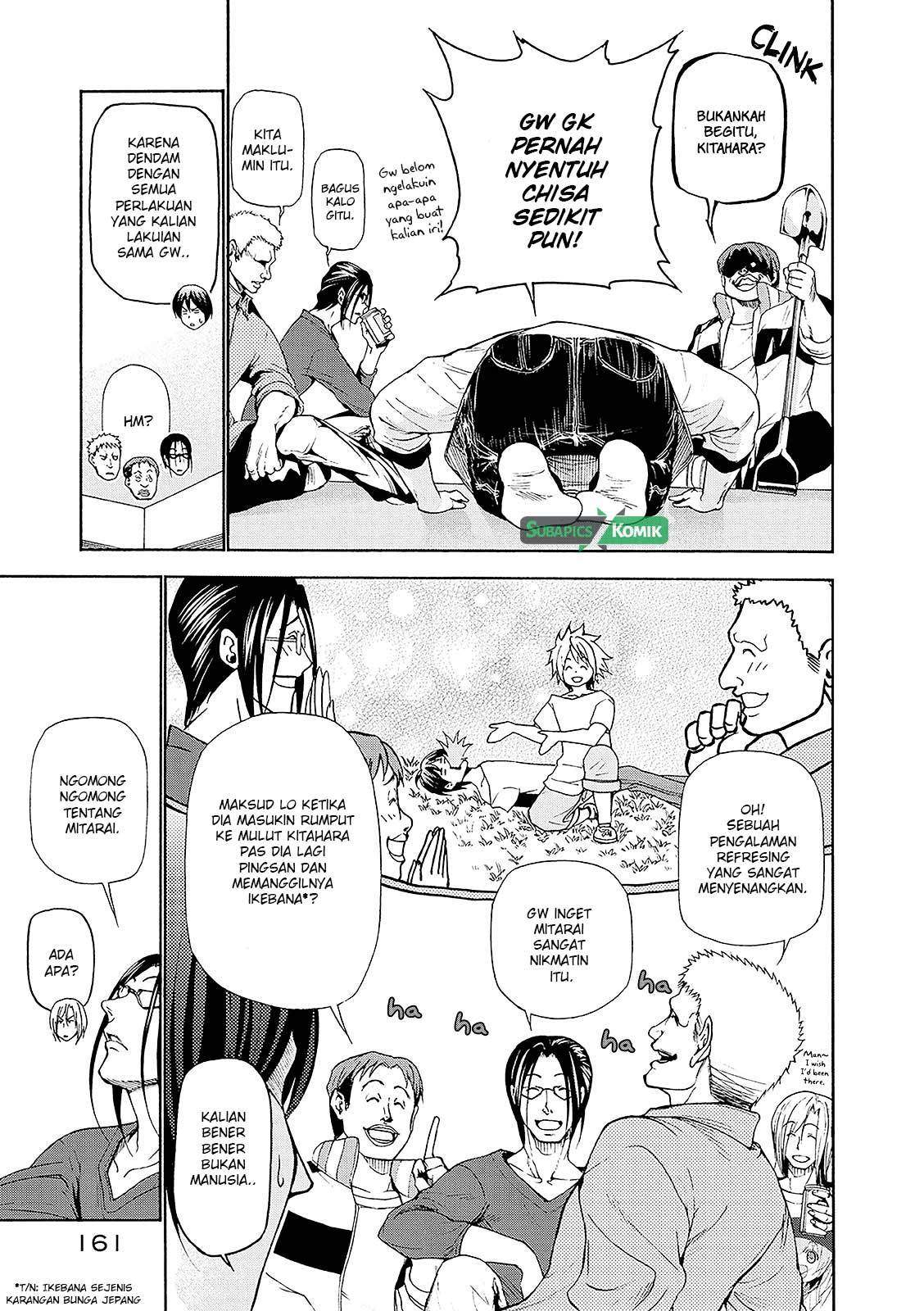 Grand Blue chapter 21.5 halaman 8
