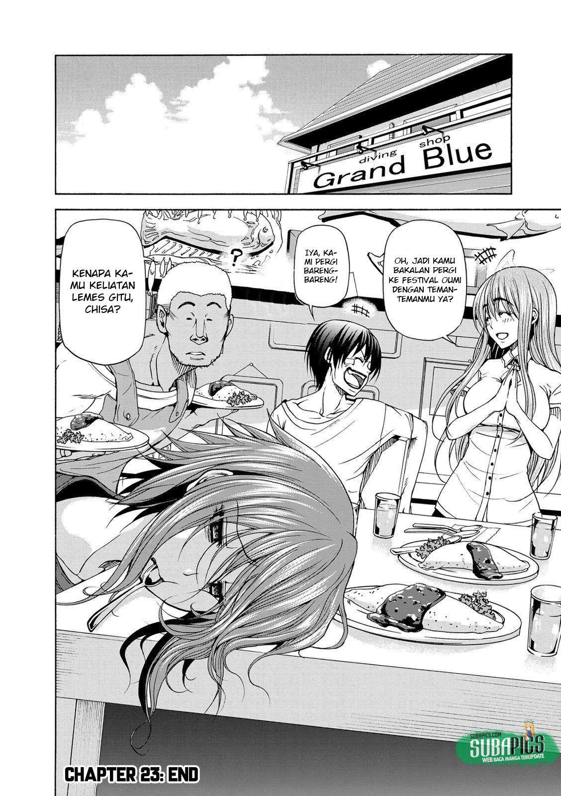 Grand Blue chapter 23 halaman 34