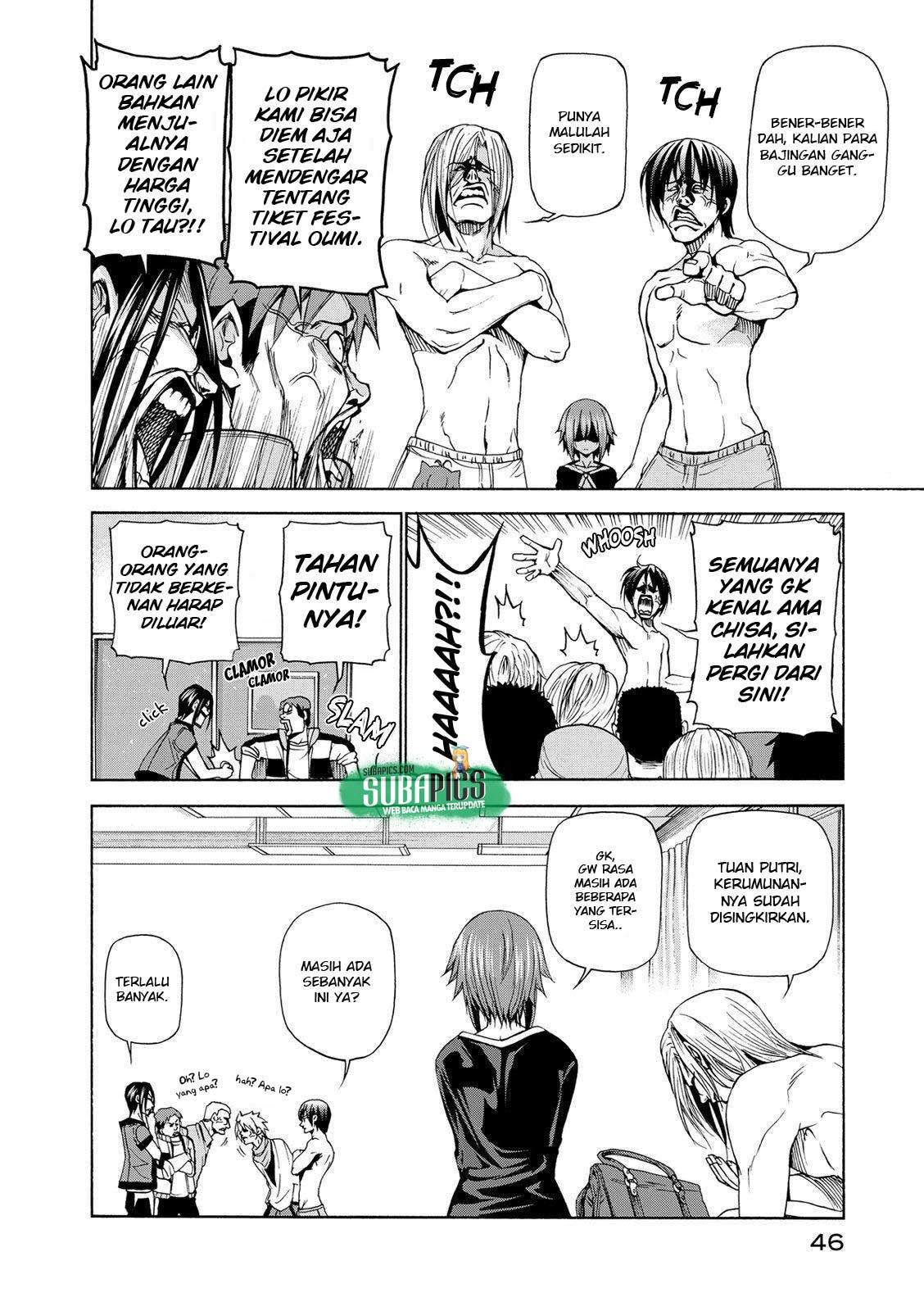 Grand Blue chapter 23 halaman 6