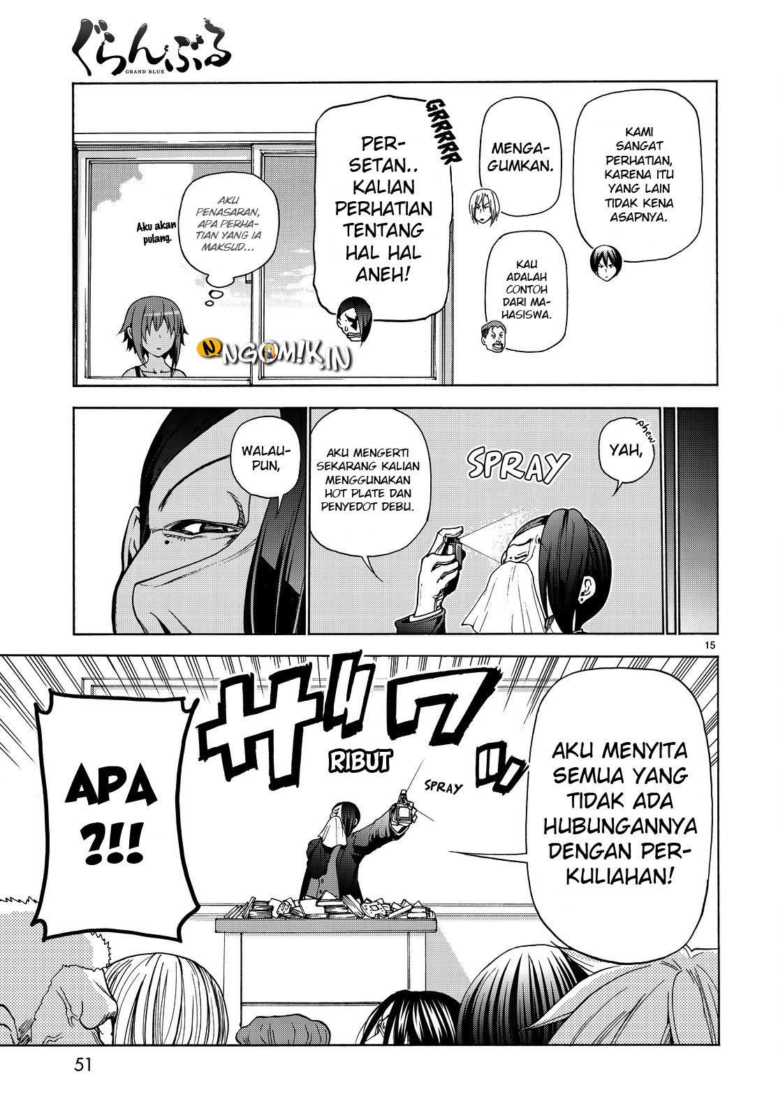 Grand Blue chapter 31 halaman 18
