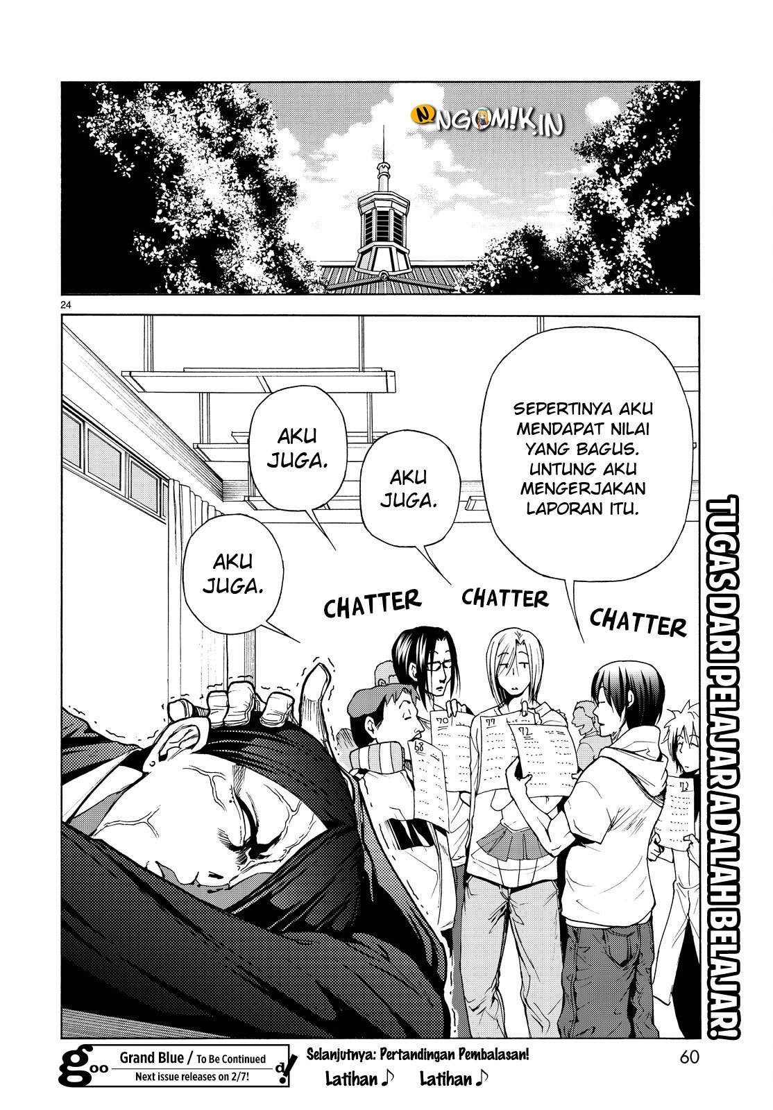 Grand Blue chapter 31 halaman 27