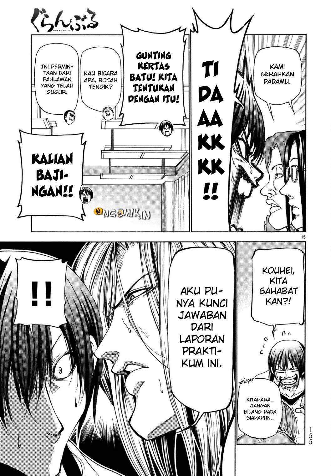 Grand Blue chapter 32 halaman 18