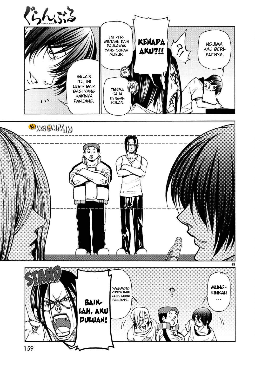 Grand Blue chapter 32 halaman 22