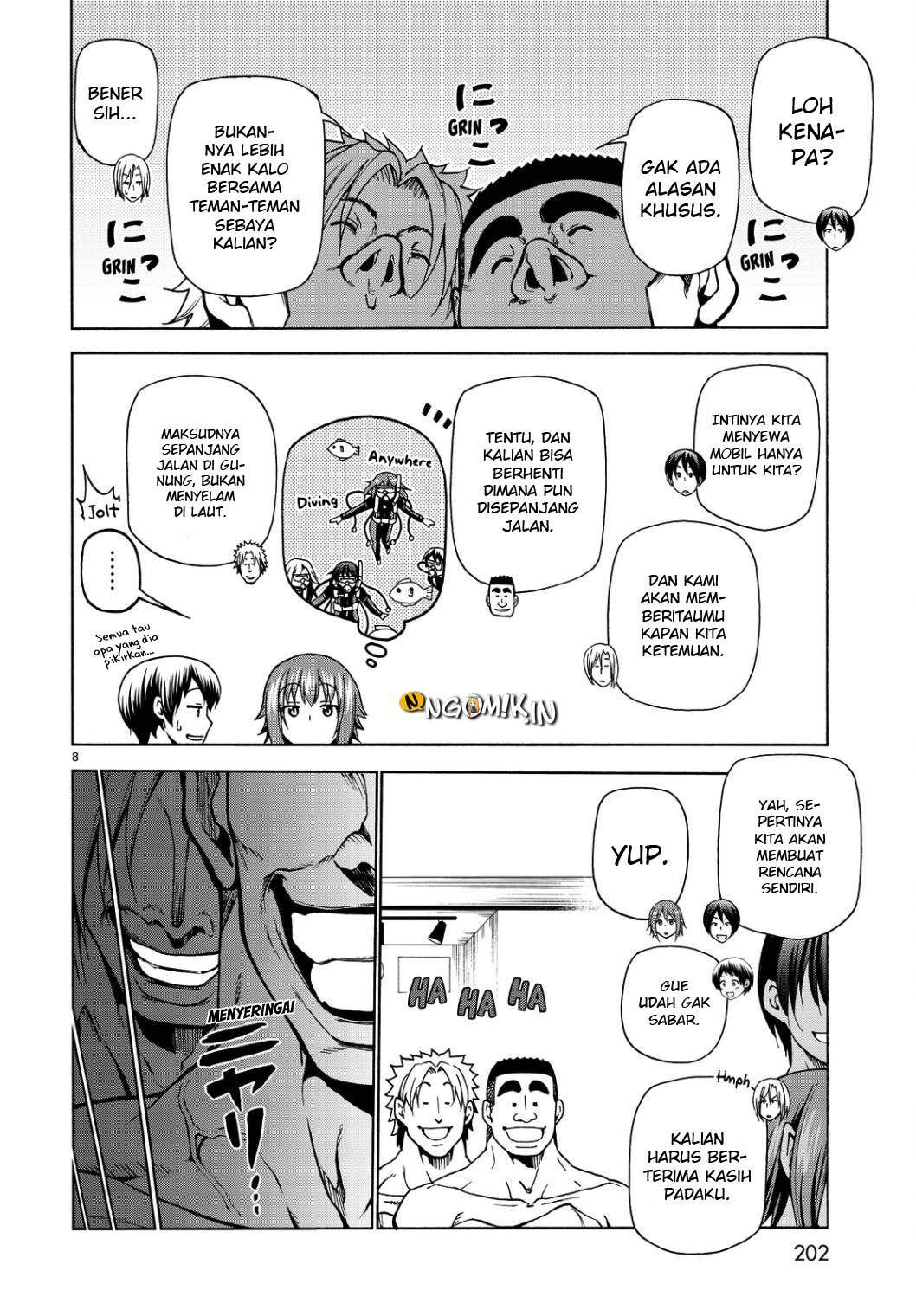 Grand Blue chapter 33 halaman 11
