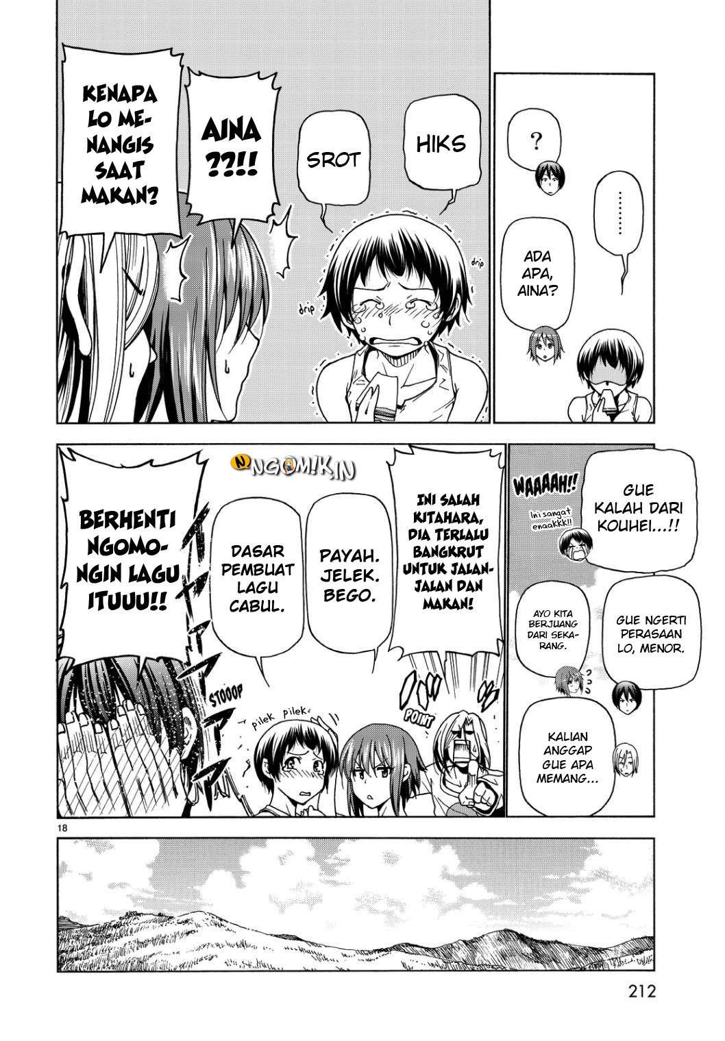Grand Blue chapter 33 halaman 21