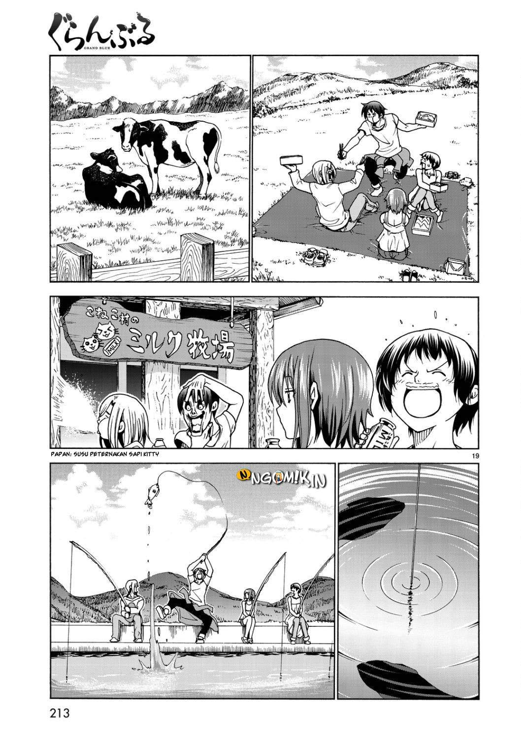 Grand Blue chapter 33 halaman 22