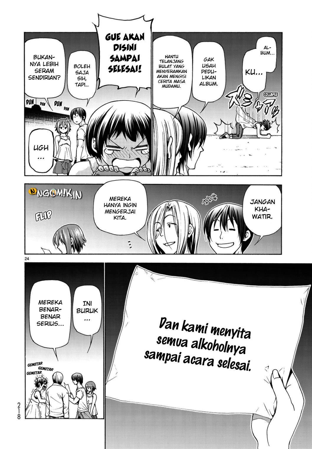Grand Blue chapter 33 halaman 27
