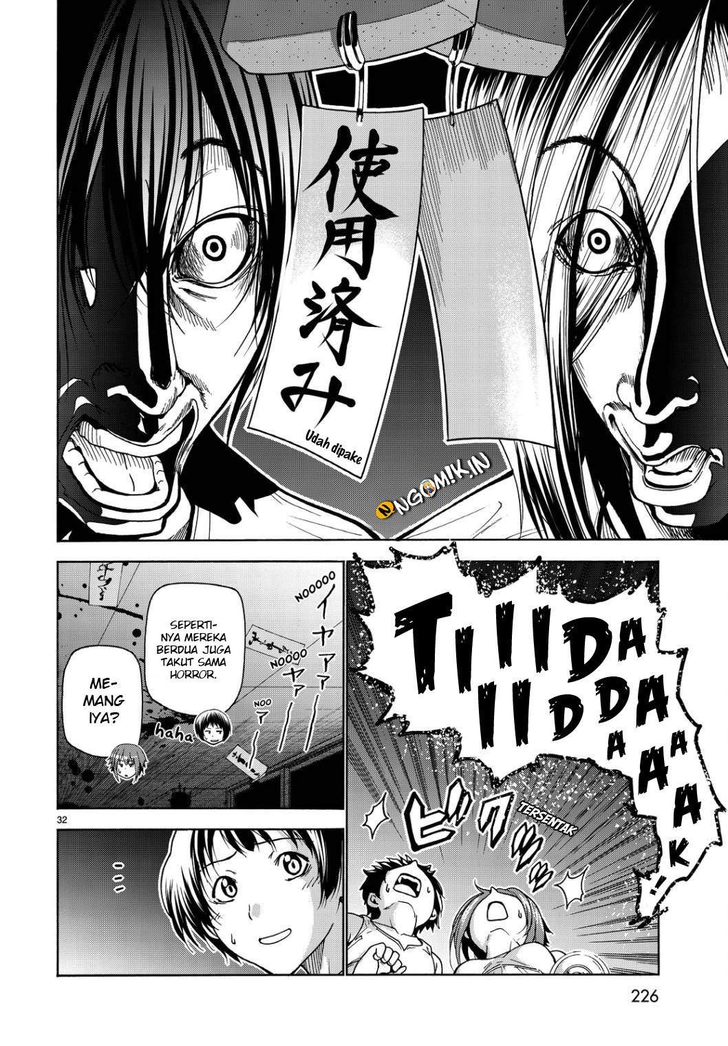 Grand Blue chapter 33 halaman 35