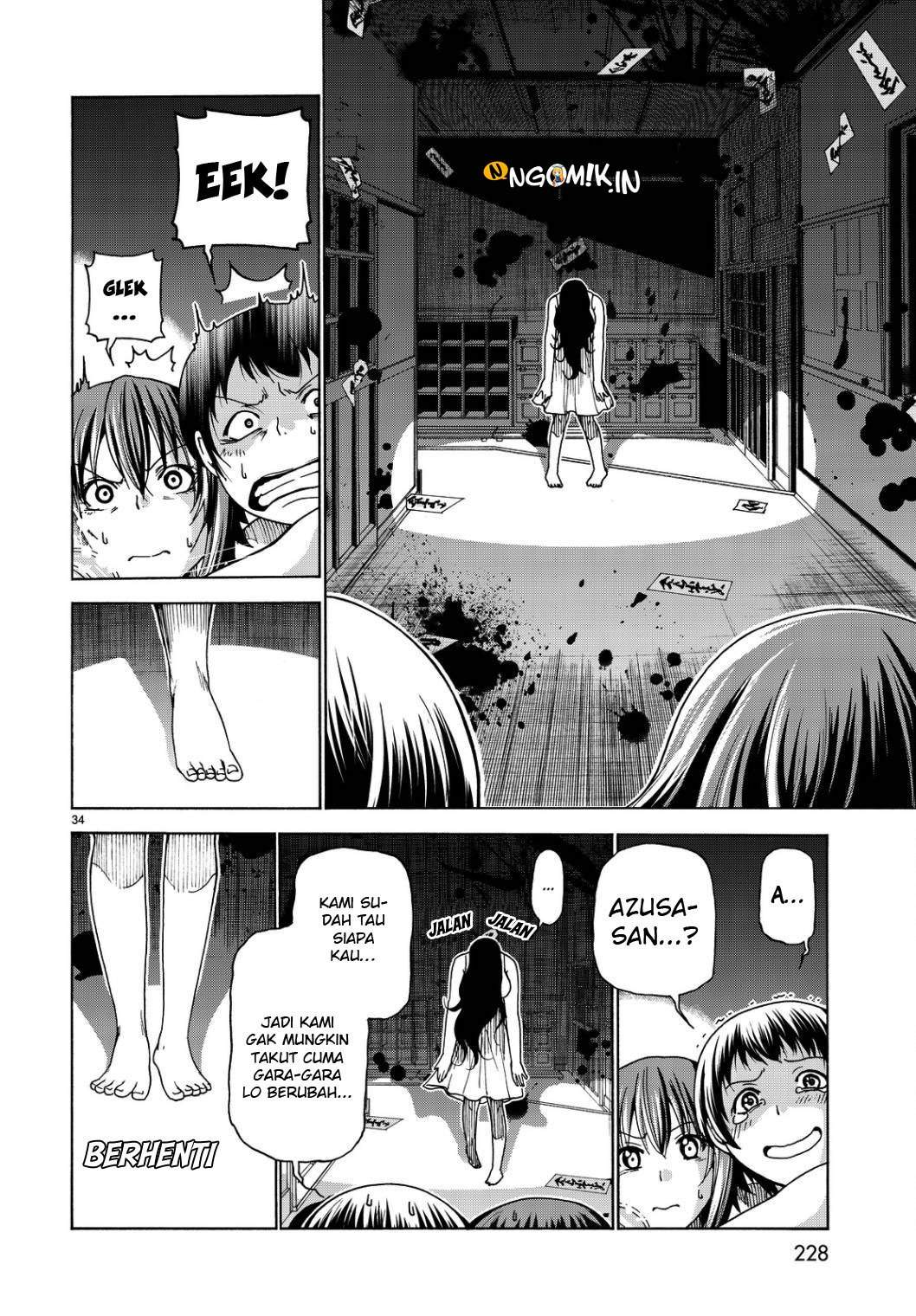 Grand Blue chapter 33 halaman 37