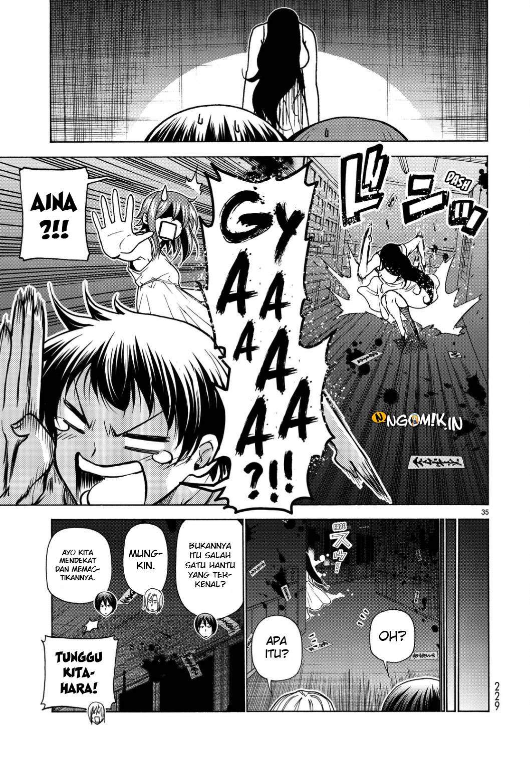 Grand Blue chapter 33 halaman 38