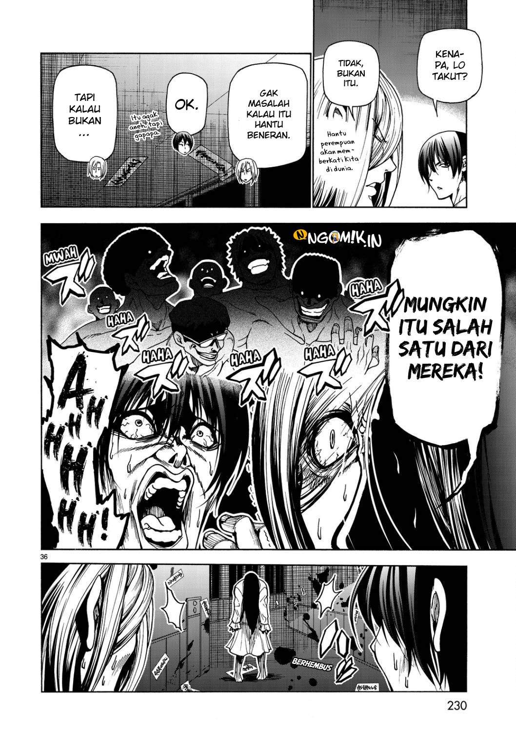 Grand Blue chapter 33 halaman 39