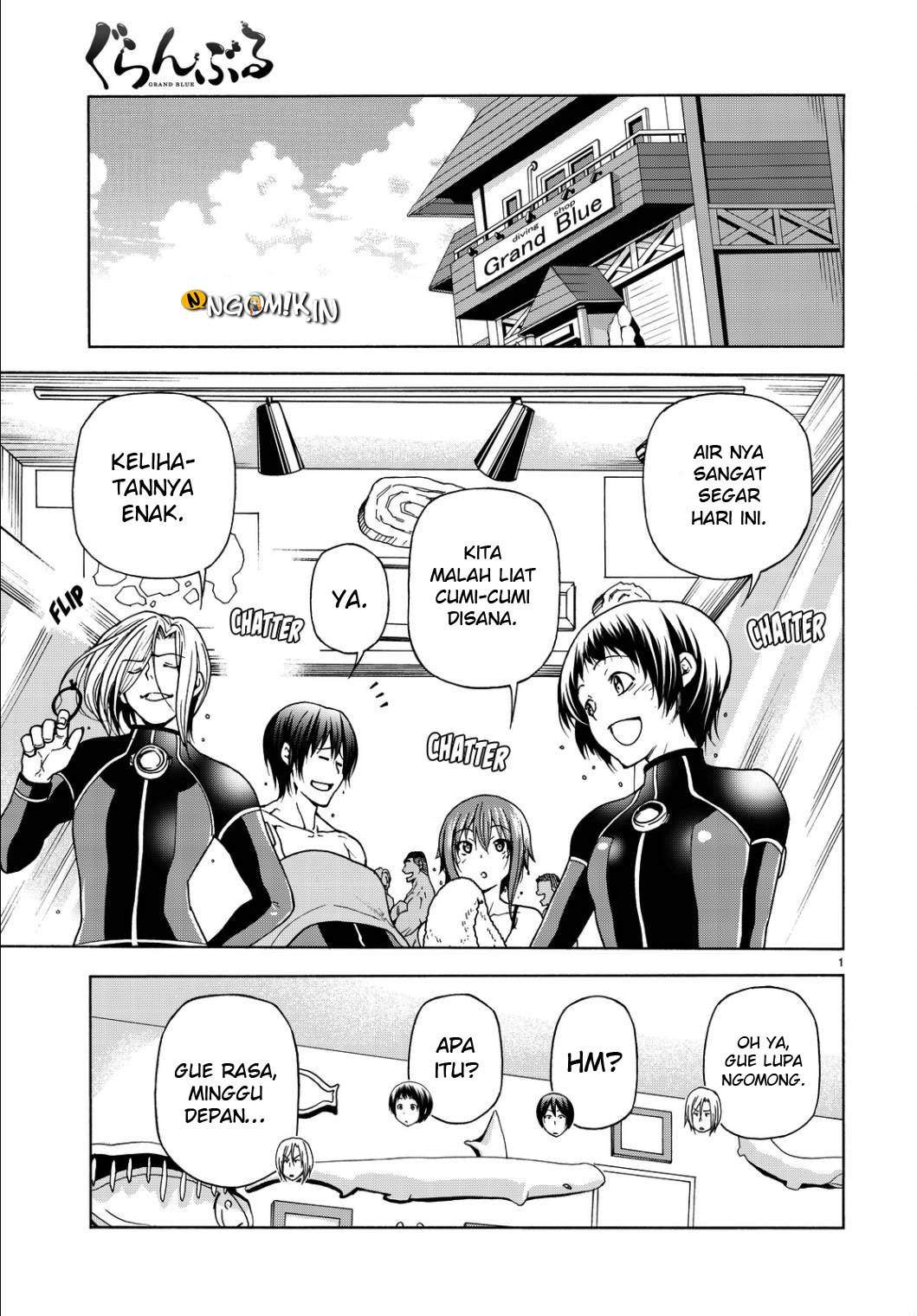 Grand Blue chapter 33 halaman 4