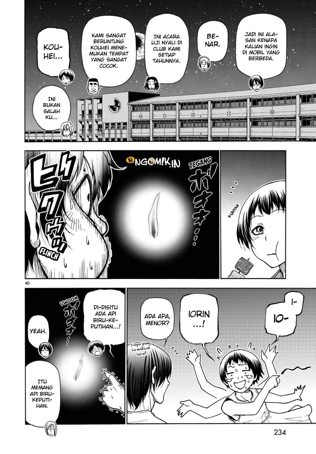 Grand Blue chapter 33 halaman 43