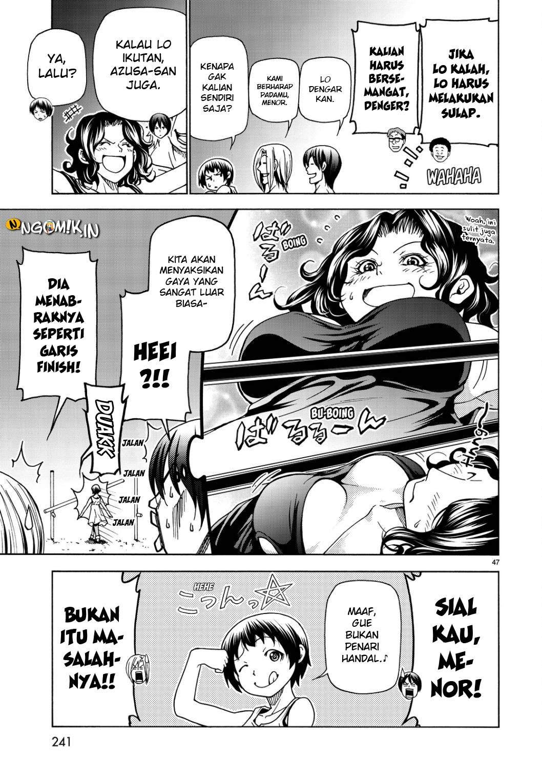 Grand Blue chapter 33 halaman 49