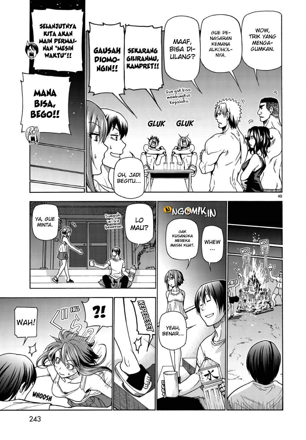 Grand Blue chapter 33 halaman 51