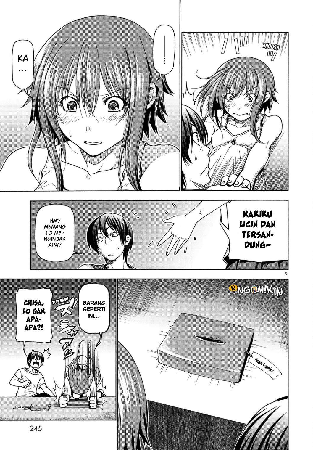 Grand Blue chapter 33 halaman 53