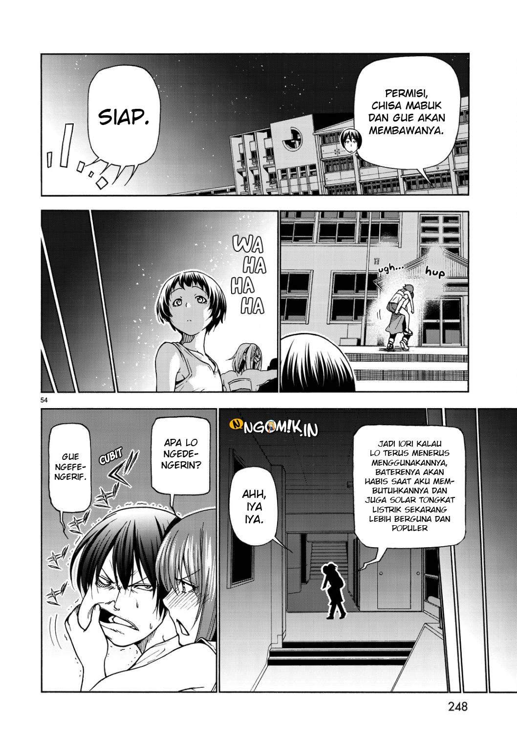 Grand Blue chapter 33 halaman 56
