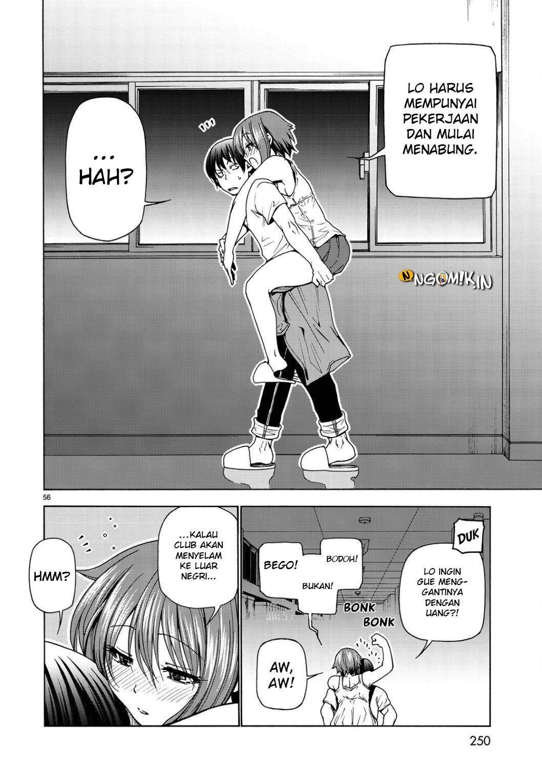 Grand Blue chapter 33 halaman 58